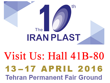 Iran Plast 2016 - Navštívte nás na čísle 41B-80